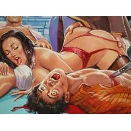 European woman square round drill Mosaic 5D Diy Embroidery icons Diamond Painting Christmas Wall Stickers room decorations