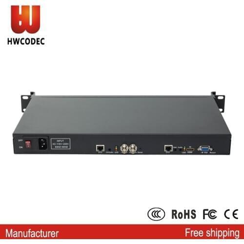 HWCODEC H3419 HDMI VGA YPbPr SDI Video Encoder ODM/ OEM/ OSD Encoder 1080P H.264 IPTV Encoder Support P2P SRT RTMP RTSP RTMPS