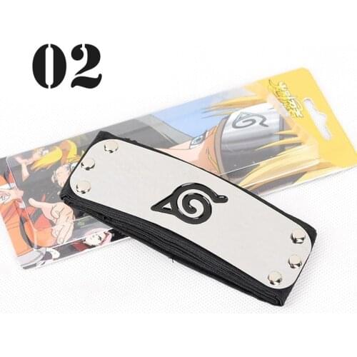 Anime Narut Forehead Fashion Guard Headband Cartoon Cosplay Accessories Pack Boy Girl Headband Gifts