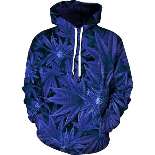 Hoodies men 2020 Fashion Sweatshirt Autumn And Winter Cosplay Costume Casual Maple Leaf 3D Print Hoodies Men Cotton Hooded Tops