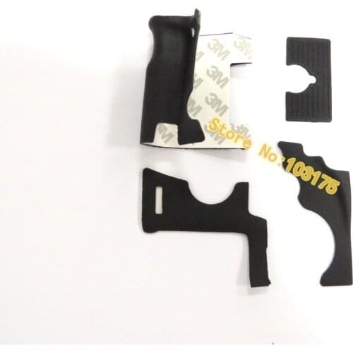 4 PCS New Grip Rubber Cover Unit for Canon EOS 5D Mark III 5D3 Camera + Tape