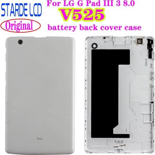 Original Cover For LG G Pad III 3 8.0 V525 Battery Cover Tablet Replacement Back Case Shell
