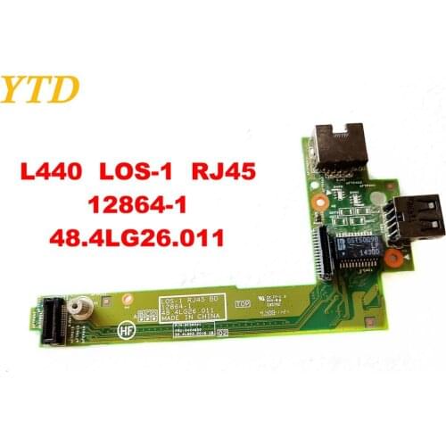 Original for Lenovo L440 USB board L440 LOS-1 RJ45 12864-1 48.4LG26.011 tested good free shipping