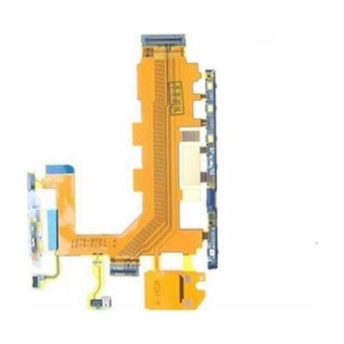 Replacement Original for Sony Xperia Z2 3G D6503 D6502 L50w Version Phone Motherboard Power & Volume & Mic Ribbon Flex Cable