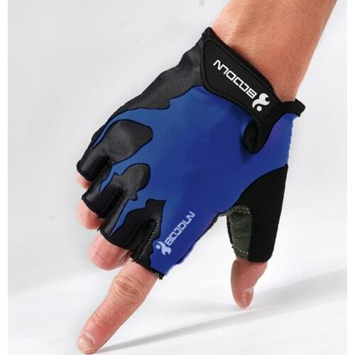 New wear-resistant fitness gloves, breathable silicone non-slip half-finger sports weightlifting gloves