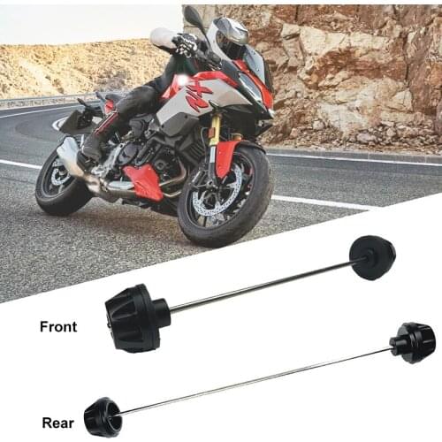 Motorcycle Front&Rear Axle Fork Crash Sliders Wheel Protector Falling Protection For BMW F900R F900XR F 900 R 900 XR 900XR 2020