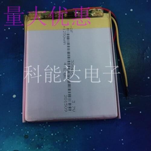 Special price 3.7V polymer lithium battery 305465P 1250MAH MP4 MP5 GPS navigation products