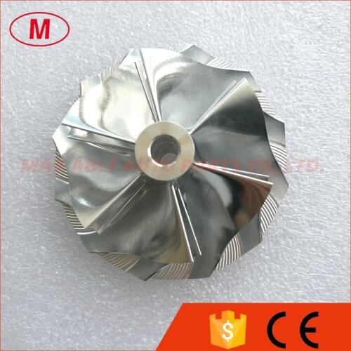 TD05H 49179-43400 Reverse Rotation 20G Turbo Aluminum 2618/Milling/Billet compressor wheel 52.56/68.01mm 6+6 blades