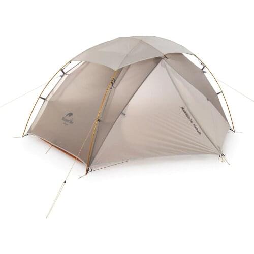 New Nebula Camping Tent 20D 2 Person Rainproof Stable External Hanging Tent With Large Venting Window Wind Proof Tent