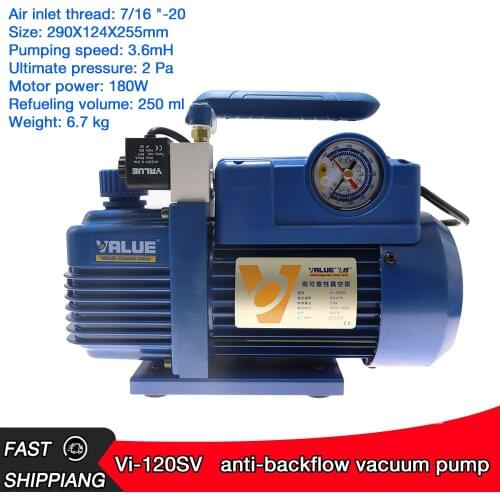 Vacuum pump V-i120sv air conditioner refrigerator air pump experiment mold air pump automobile air conditioner vacuum