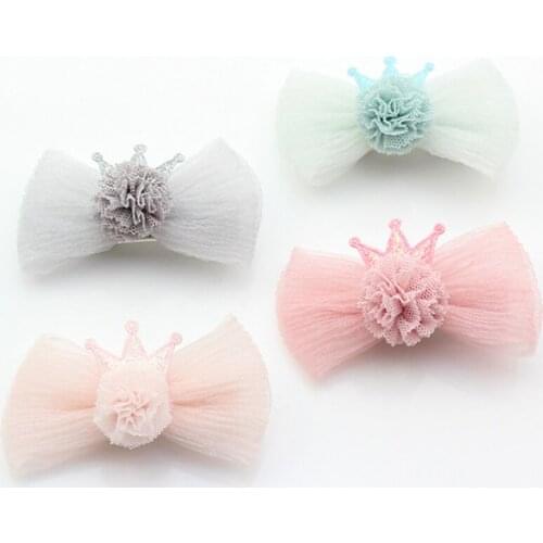 HairPins Crown Flower Bows Hair Accessories for Girls