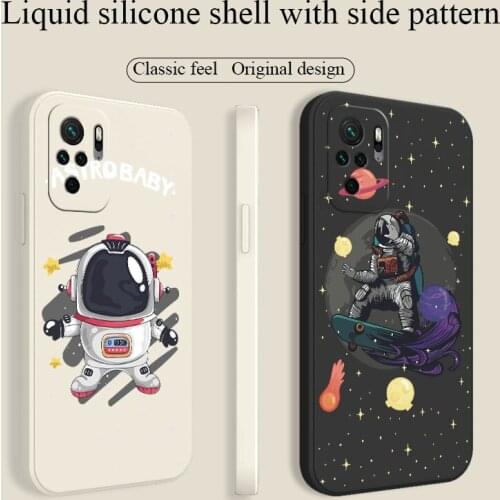 Liquid Silicone Case For Xiaomi Redmi Note 10 10S 9T 9 8 7 MAX Redmi 9 9A 9T K40 K30 K20 Pro Ultra Thin Soft Phone Cover Case