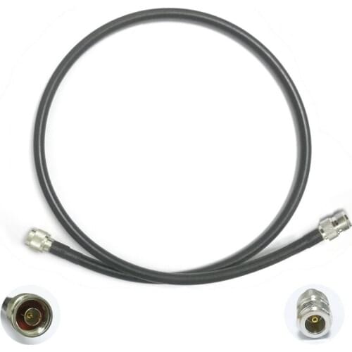 1PC N type male switch N female jack Pigtail Cable RG8 100cm Wholesale For Wifi Router Antenna