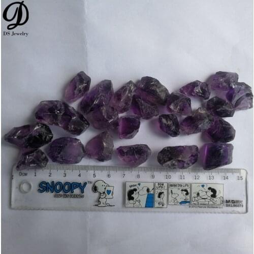 100g/Lot Rough Clear Natural Amethyst Gemstone Rough