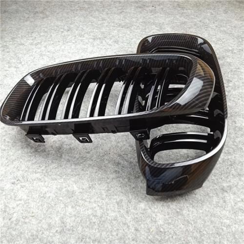Car Front Grille For F20 F22 F40 E90 E92 F30 F34 F32 G30 E39 G20 F10 E84 F48 X3 X4 X5 X6 F06 F12 F01 F07 ABS Carbon Bumpe Grille