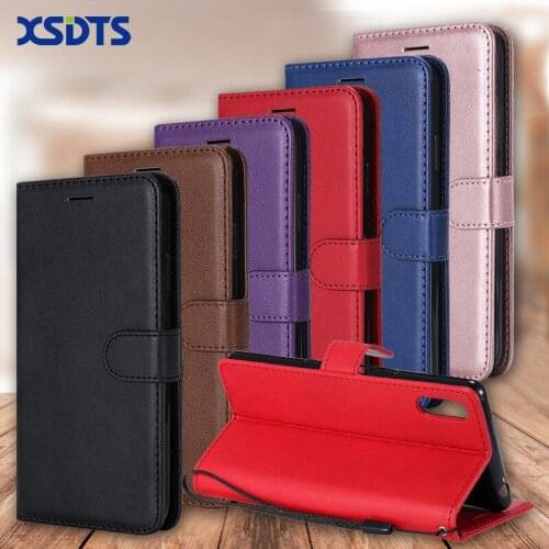 XSDTS Wallet Case For Sony Xperia L1 L2 L3 G3311 G3312 G3313 E6 Dual Luxury Flip PU Leather Card Pocket Wallet Phone Case Coque