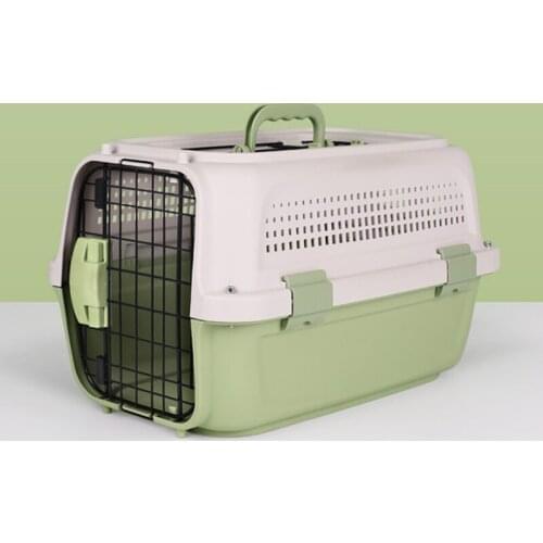 Pet Flight Case Cat Dog Crate Portable out Cat Box Dog Check-in Suitcase Carrying Case Indoor and Outdoor Portable Pet Box