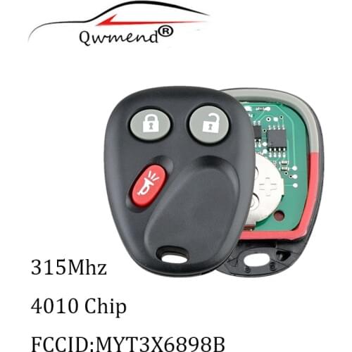 315Mhz Keyless Entry Remote key For Chevrolet GMC Envoy Trailblazer 2002 2003 2004 2005 2006 2007 2008 2009 Original Keys