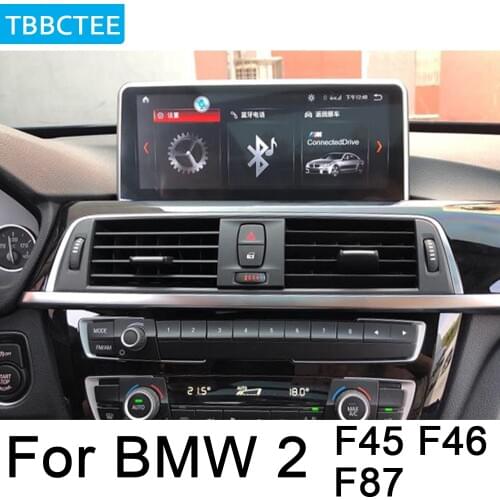 For BMW 2 F22 F45 F56 2011-2016 NTB Android Multimedia Player Car Audio Stereo GPS Navi Map Original Style Radio WIFI BT System