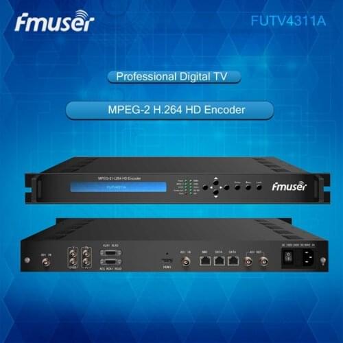 FMUSER FUTV4311A MPEG-2/H.264 HD Encoder ASI/IP port
