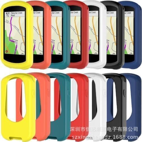 Garmin Edge 1030 bike computer silica gel protective sleeve Edge 1030 bicycle computer rubber case (include film)