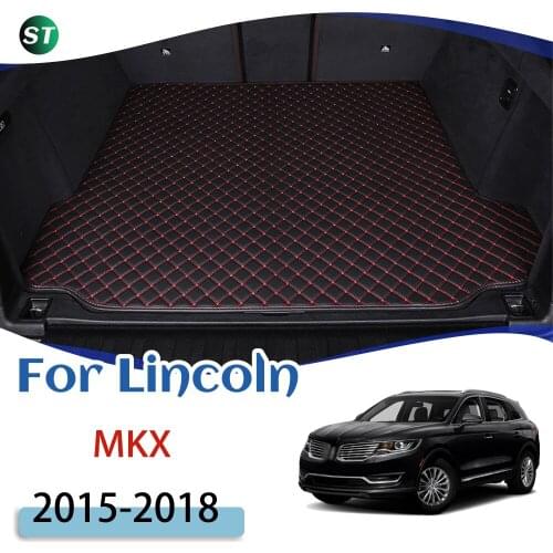 For Lincoln MKX 2015 2016 2017 2018 Car Trunk Mat Rear Trunk Floor Mat Tray Carpet Cargo Liner floor mat Accessories