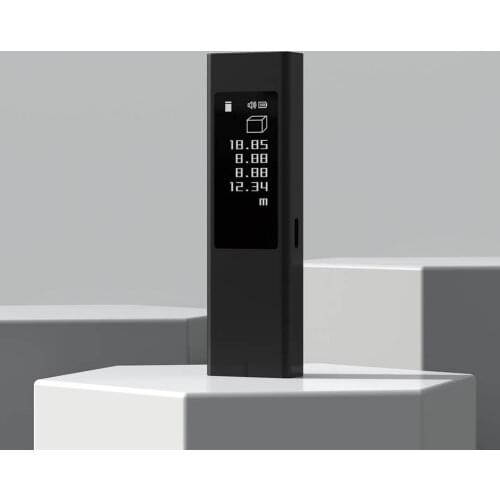 40m LS5 Laser Rangefinder High Precisions OLED Touchable Screen Linear Continuous Measurement Area Pythagorean Measurement