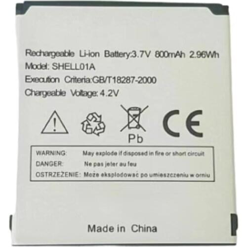 3.7V 800mAh Li-ion Battery Suitable for Doro PhoneEasy 410 605 601 mobile phone battery Rechargeable Replacement SHELL01A