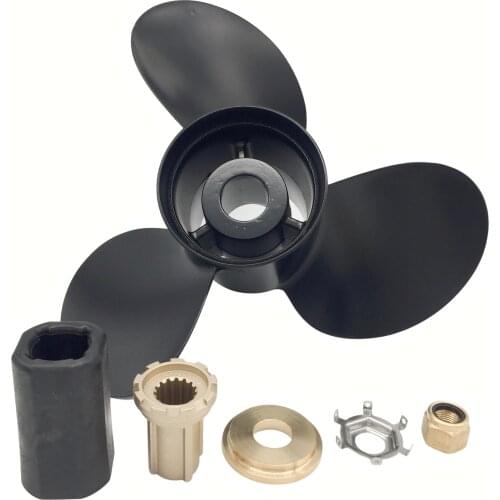 Boat Propeller 14 1/2x19 for Mercury 130HP-300HP 3 Blades Aluminum 15 Tooth RH OEM NO: 48-832830A45 14.5x19