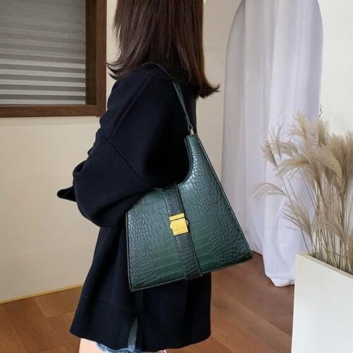Fashion New Women Bag Designer High Quality PU Leather Ladies Shoulder Bag Simple Temperament Lady Handbag