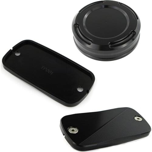 Fit For Honda VFR800 1998-2015 VFR1200X 2016-2019 Motorcycle Front and Rear Brake Front Clutch Brake Fluid Cap Reservoir Plug