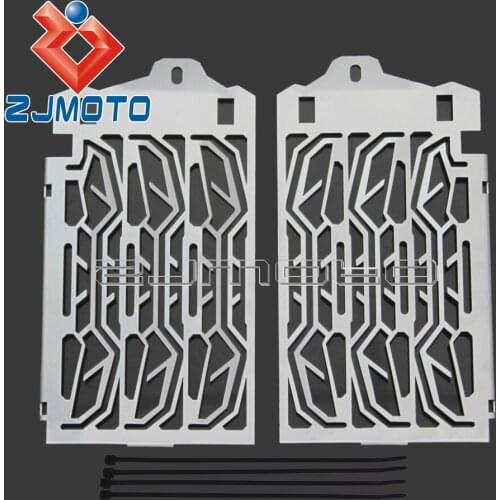 Motorcycle Radiator Grille Custom For BMW R1200GS LC ADV 13-18 R1250GS GSA ADV LC 2018 2019 Silver Water Cooler Guard Cover