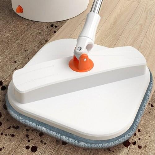 Microfiber Floor Mop Hands Free Touchless Autoclean Spin Mop with Bucket Clean Up Trapeador Con Cubeta Cleaning Tools DK50MP