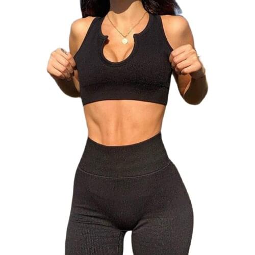 Sports Bra for Women Yoga Sets Shorts Kpop Clothes Fitness Sets Clothing Yoga Women Workout Running Suit Two Piece Set Women