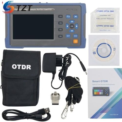 TZT TM291D Standard Optical Time Domain Reflectometer OTDR Dual wavelength 1310/1550NM Touch Screen