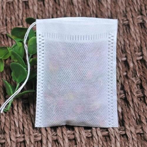 Teabags 100Pcs/Lot Empty Tea Bags With String Heal Seal Filter Paper for Cook Herb Spice Loose Tea Pouches Tools