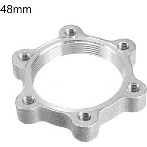 44/48mm Aluminium Alloy MTB Bike Threaded Hubs Disc Brake Rotor Adapter Base