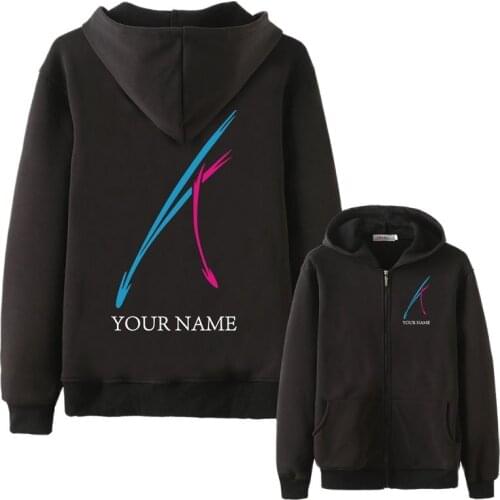 High-Q Anime Cos your name. Tachibana Taki Noctilucent Coat hoodie feece jacket your name. Miyamizu Mitsuha hoodie jacket