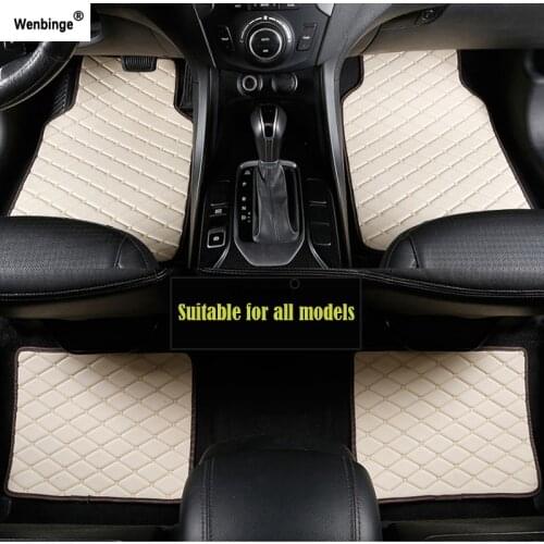 Wenbinge car floor mat For nissan qashqai j10 x-trail t31 murano patrol y61 tiida teana waterproof car accessories car carpet