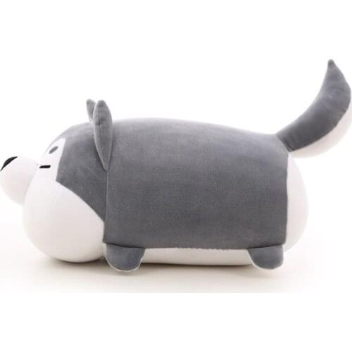 Fancytrader 24'' Plush Husky Toy Big Stuffed Animal Doll Cartoon Shiba Inu Dog Toys Kids Birthday Gift Home Deco 60cm 3 Models