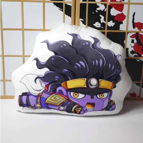 JoJo Bizarre Adventure Figure Plush Toys Kujo Jotaro Star Platinum Brando Kira Yoshikage KQ Doll Pillow Cosplay 45cm for Gift