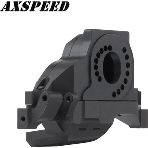 AXSPEED TRX4 Motor Mount Aluminum Alloy Heat Sink Base Holder for 1/10 RC Crawler Traxxas TRX-4 Defender Upgrade Parts
