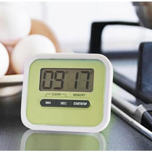 New Large Multifunction LCD Kitchen Cooking Timer Count-Down Up Clock Loud Alarm Magnetic