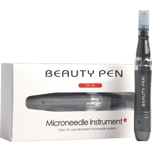 New Design Beauty pen wireless derma pen machine professional for face care beauty microneedeling pen 5 Levels with 2 batteries