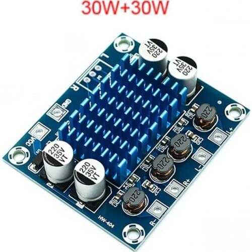 TPA3110 XH-A232 30W+30W 2.0 Channel Digital Stereo Audio Power Amplifier Board DC 8-26V 3A C6-001 Amplifier Board Dual Channel