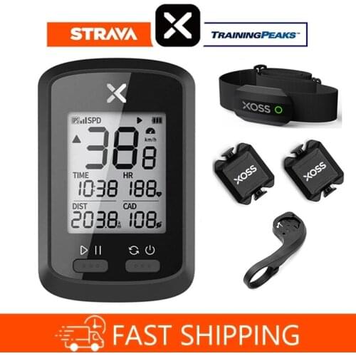 XOSS G Plus Bike Computer Strava GPS Bicycle Speedometer Bluetooth Ant+ Cadence Sensor For Magene Garmin Wireless Odometer Zwift