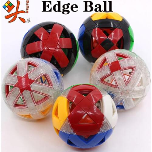 Magic cube puzzle Dayan 4Axis Hollow Ball cube Hydrangea Edge ball Hollow football professioanl educational game toys cube