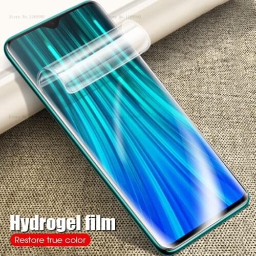 Protective Hydrogel Film For Xiaomi Redmi 8 7 Note 7 8 Pro 8T Screen Protector For Xiaomi Mi 9 SE 9T Mi 10 Pro Lite Ultra A2 A3