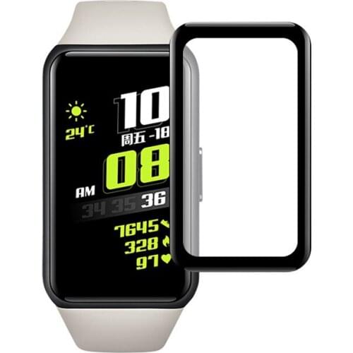 3D Curved Full Edge Smartband Protective Film Cover For Huawei Honor Band 6 Smart Wristband Band6 Watch Screen Protector Case