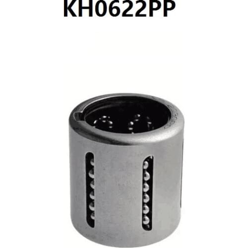 20pcs/lot KH0622PP 6mm mini linear ball bearings pressing linear bushing cnc router 6*12*22mm KH PP